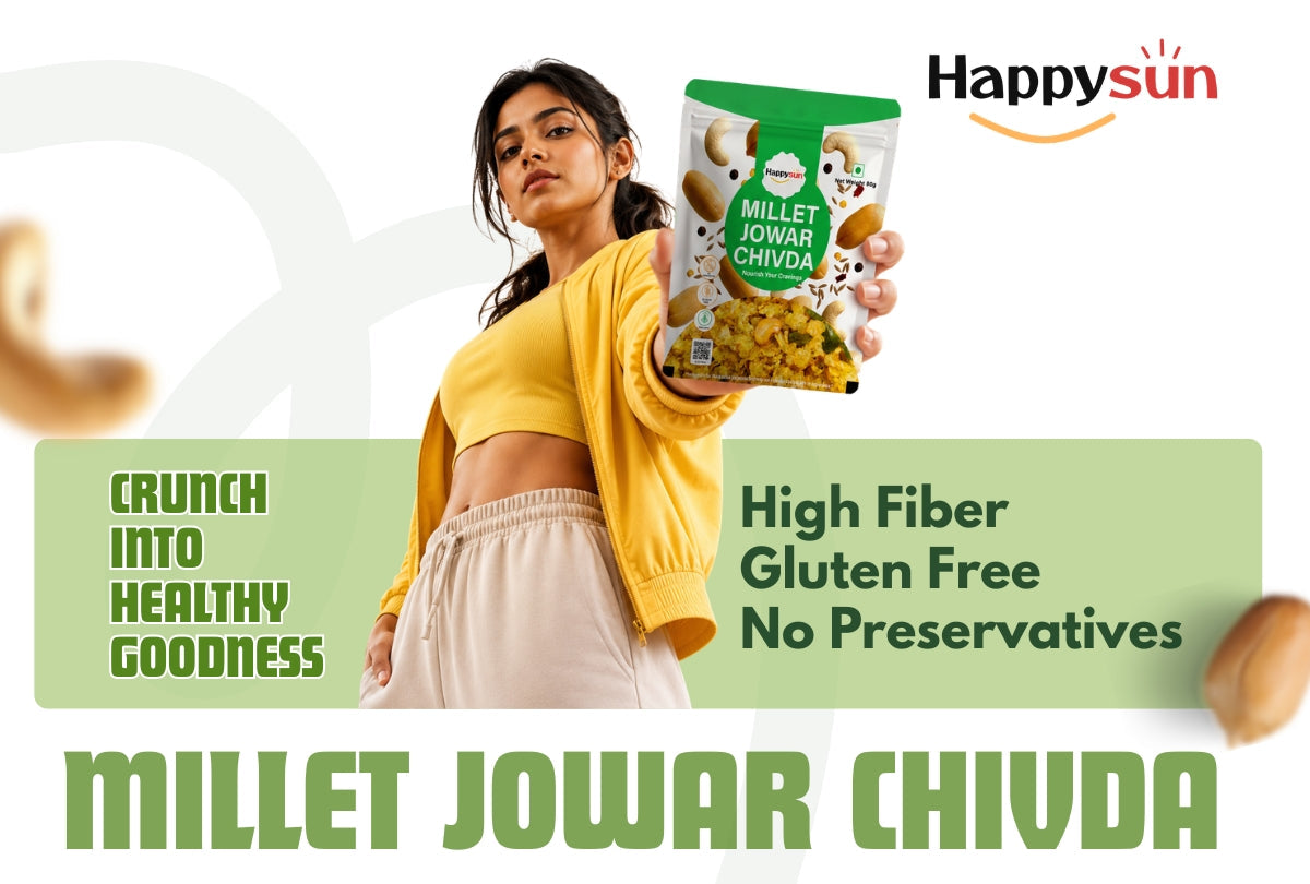 Millet Jowar Chivda - A Healthy, Roasted Millet Snack for Smart Everyday Snacking